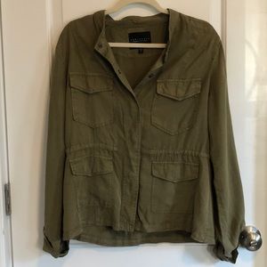 Sanctuary Green Cargo Jacket